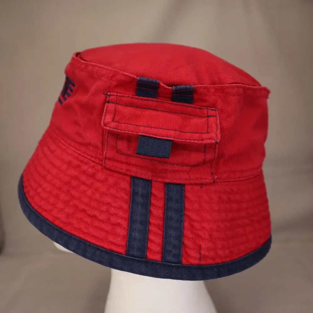 Top Gun Youth Bucke Hat Cap Vintage Authentic Embroidered Kindercaps Side Pocket